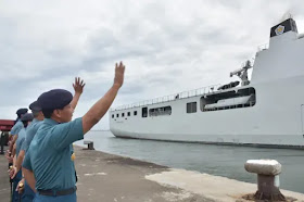 KRI Banda Aceh-593 dan KRI Halasan-630 Ikuti Pameran Maritim di Malaysia