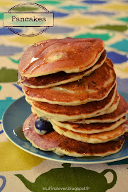 Recette Pancakes  - muffinzlover.blogspot.fr