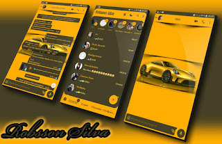 Yellow Car Theme For YOWhatsApp & Fouad WhatsApp By Robson