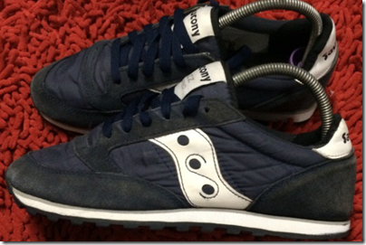 SAUCONY JAZZ LOW PRO - Navy-white