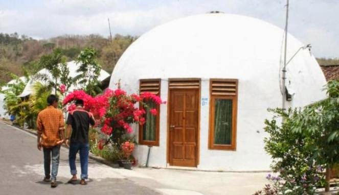 Dunia Konstruksi: Rumah Dome, Hunian Tahan Gempa di Yogyakarta