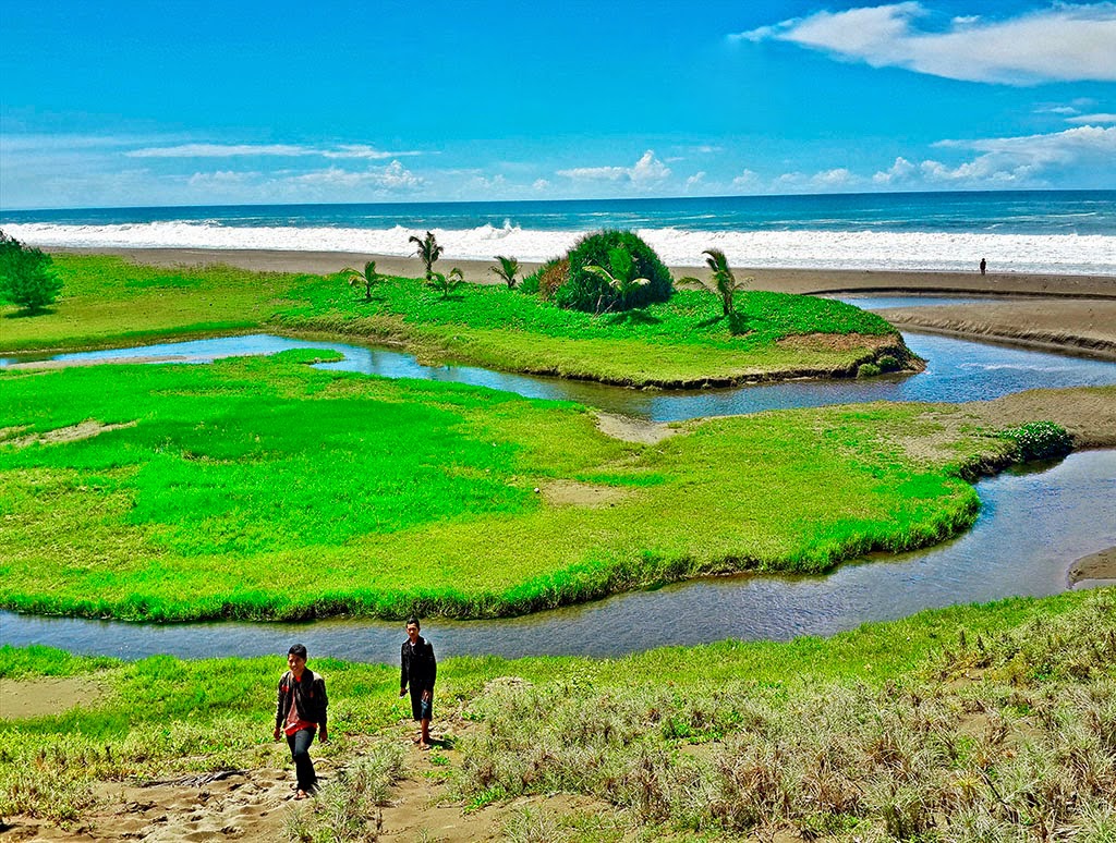 Laguna Tersembunyi Pantai Bopong Puring Kebumen - WISATA ...