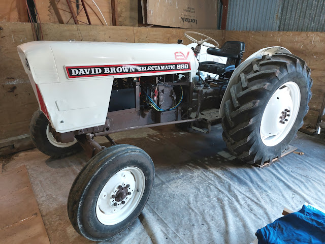 David Brown 880 Electric Tractor