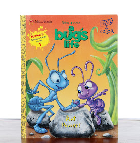 a bug's life ant power trace color book