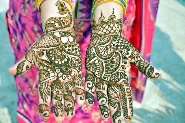 Mehndi design for hand 