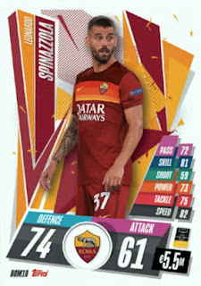 Topps Match Attax 2020-2021 AS Roma Set