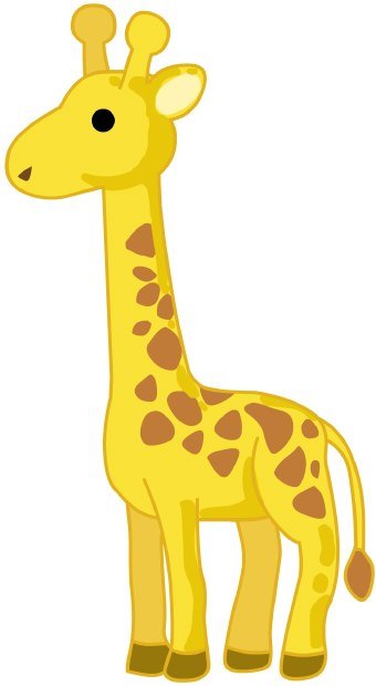 Giraffe cartoon