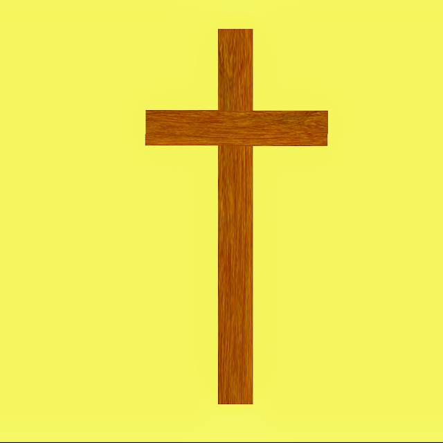 A foto mostra a Cruz ela está vazia e significa que Cristo morreu, mas Ressuscitou em Glória para vencer a morte.