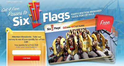 Six flags free tickets