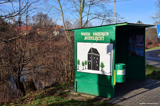 Przystanek autobusowy w Siedlęcinie