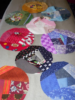 ProsperityStuff Quilt Made Fabric Circles