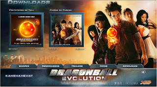 Novo site oficial de Dragon Ball Evolution!