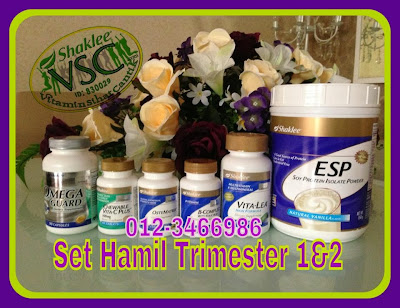 Testimoni Set Hamil Shaklee, Set Kehamilan , Vitamin untuk Hamil 