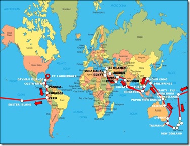 World Cruise - April 6 - Bethlehem