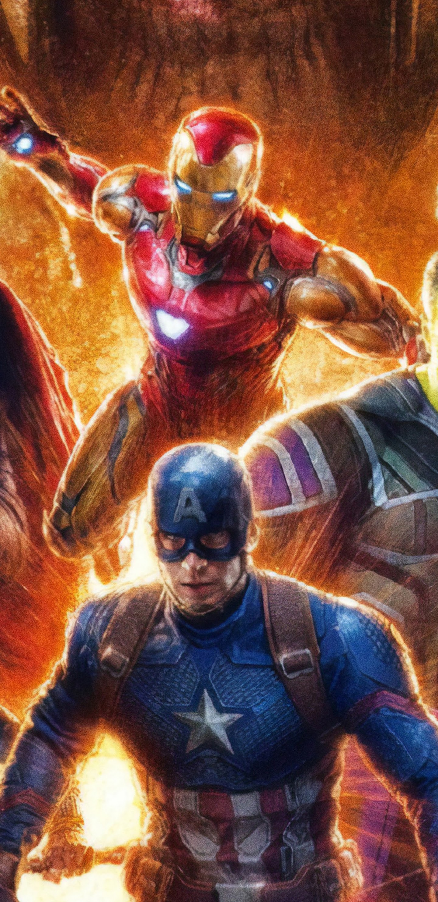 Avengers Endgame Iron Man Captain America 4k Wallpaper 112