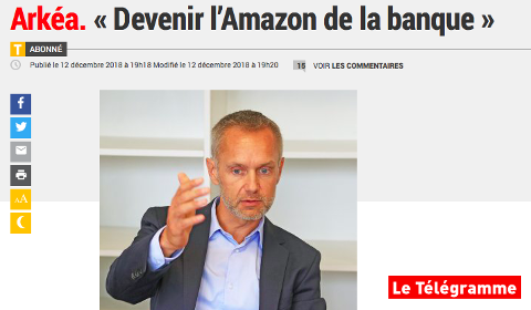 Arkéa. Devenir l'Amazon de la Banque.