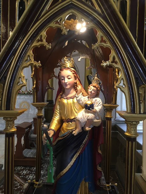 Madonna and Child, Holy Rosary, Bangkok, Thailand