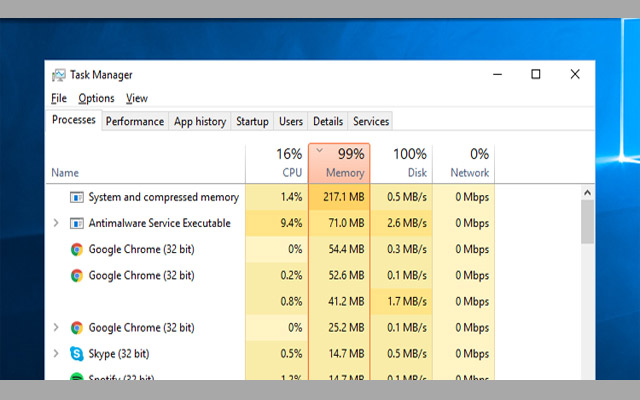 كيف تقوم بإصلاح فرط إستهلاك الرام بسبب عملية ntoskrnl.exe ؟ 