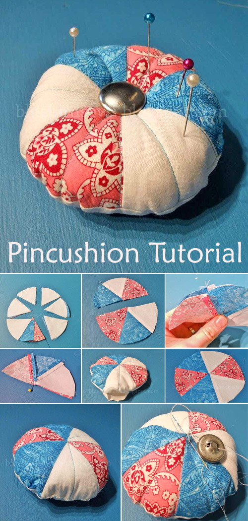 DIY Pincushion Tutorial & Pattern