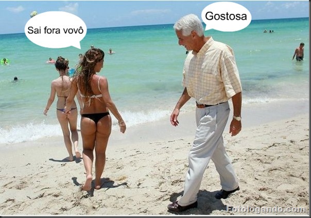 vovo na praia