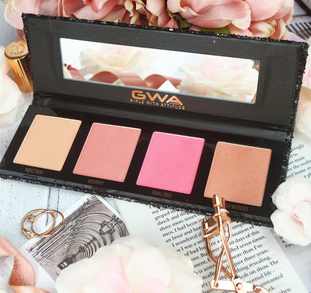 GWA London Boujee Blush Palette Review, Lovelaughslipstick Blog