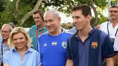 LAWATAN LIONEL MESSI DAN BARCELONA KE PALESTINE