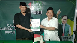 ABM Mendaftar Cakada Cagub di PKB Sulbar