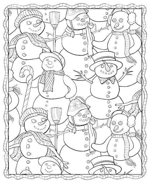 Holiday Coloring Pages