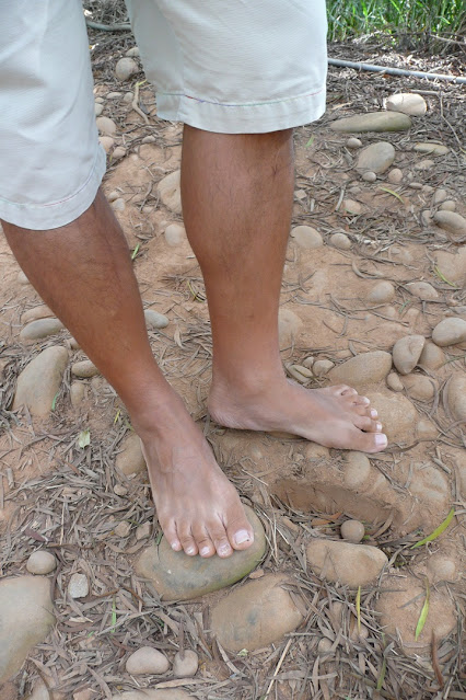 赤腳走路能增強身體免疫力