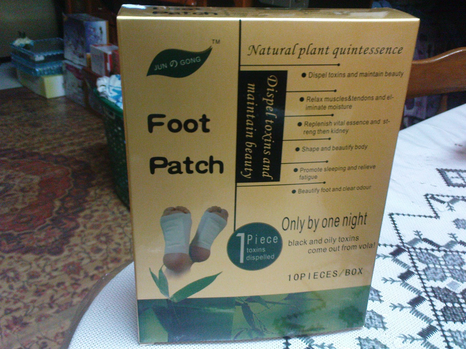 Blog dieyba: detox foot patch