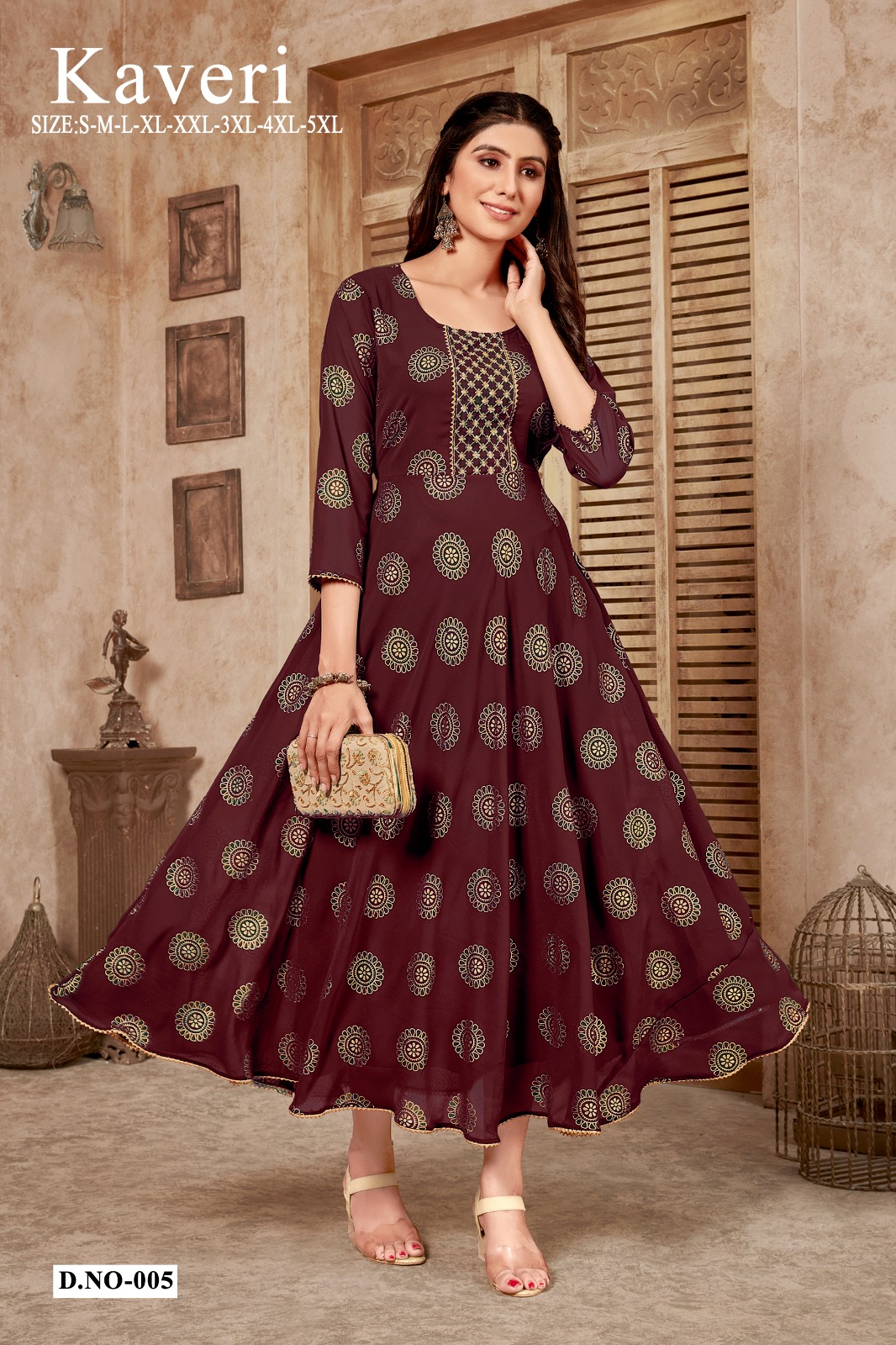 Kaveri Banwery Anarkali Kurtis