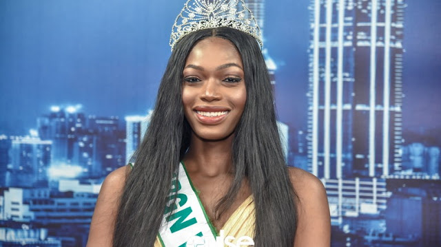 Miss Nigeria Wins Heart Of Many With Her Display Of Affection As Miss Jamaica Wins