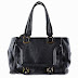 Chloe Leather Marcie Sac Satchel Black