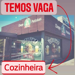 Vaga para Cozinheira em Osório