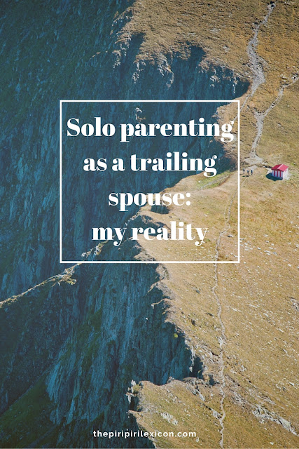 Solo parenting as a trailing spouse