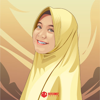 vektor gadis hijab random