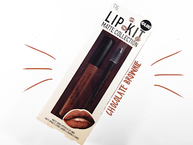 Primark Lip kit in the shade chocolate brownie review