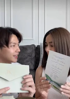 Wedding Invitation of Mark Prin and Kimberley Ann Woltemas