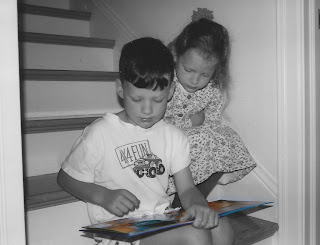 Siblings Reading