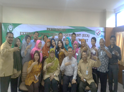 Pertemuan External Competency Assessment laboratorium regional pusat