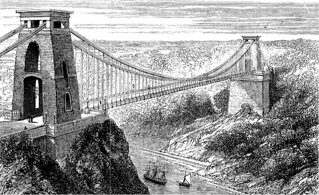 Clifton Suspension Bridge Drawing3
