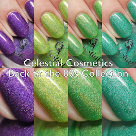 Celestial Cosmetics Back to the 80s Collection