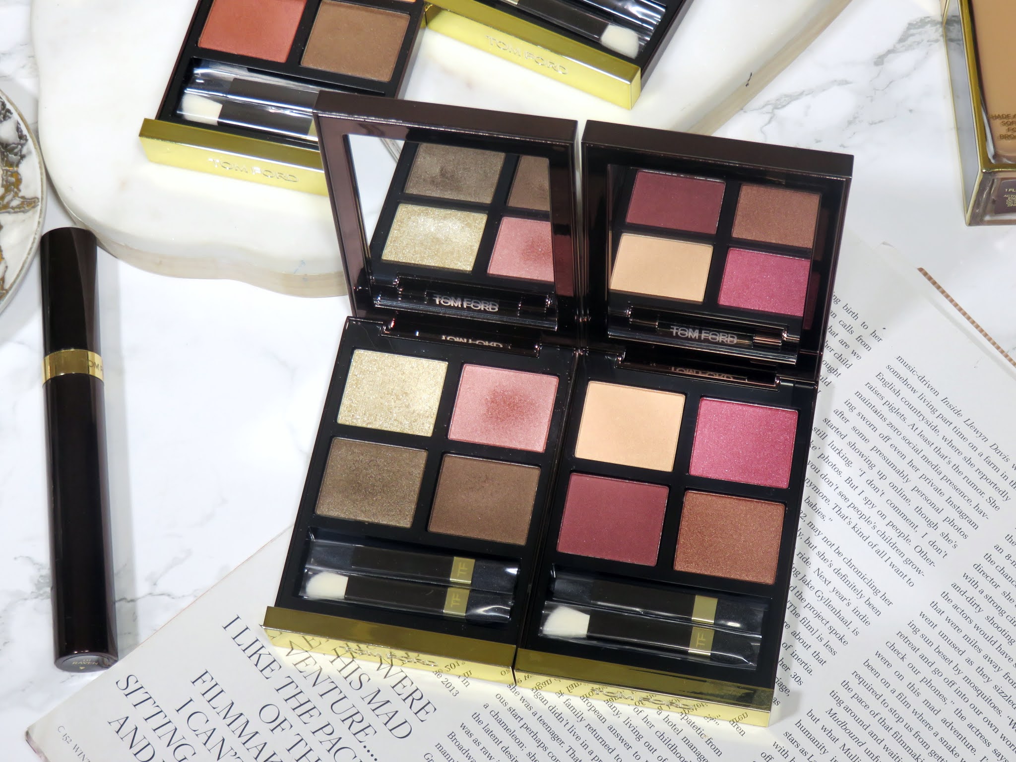 Tom Ford Visionaire Eye Color Quad Review and Swatches