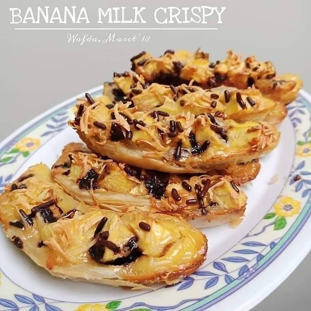 banana milk crispy