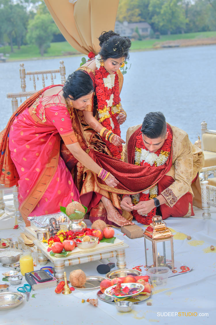 Indian Wedding Photography Marathi Telugu Andhra at Ann Arbor Farm by SudeepStudio.com Ann Arbor South Asian Indian Wedding Photographer