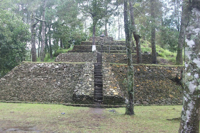 Candi Kethek Pyramid, Central Java Indonesia