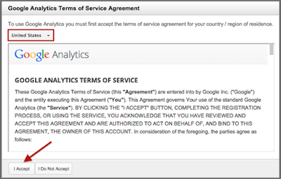 Google Analytics-analytics agreement