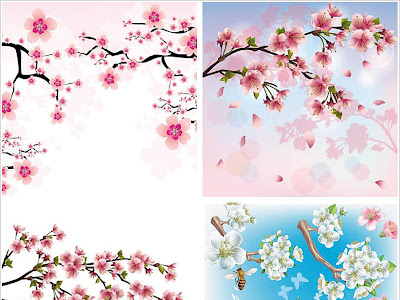 選択した画像 背景 桜 木 イラスト 173618