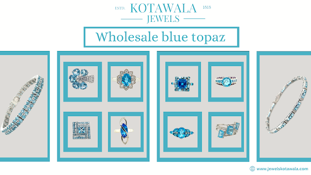 Wholesale blue topaz