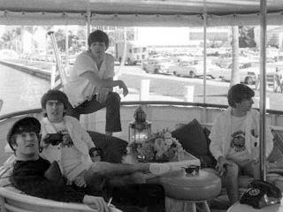 Beatles, Fab Four, Beatles Pool, Beatles Swimming, Beatles Miami, Beatles Beach, Beatles Photos